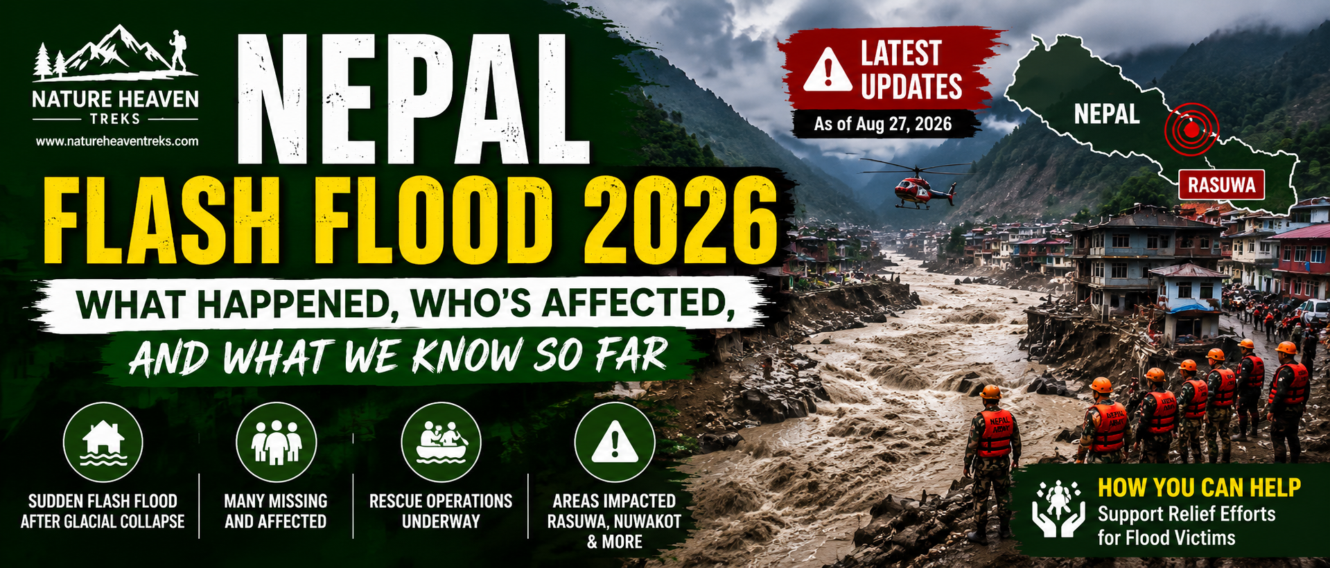 Nepal Flash Flood 2026: What Happened, Who's Affected, and What We Know So Far