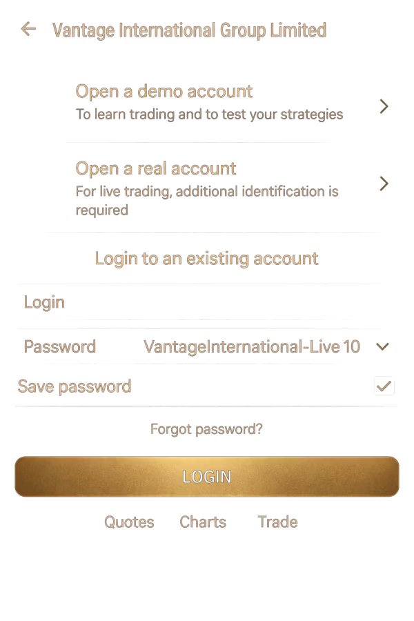 Connect Your MT5 Login