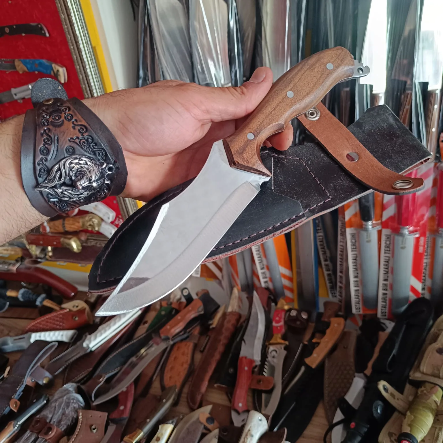 avcı kampçı dağcı bıçağı