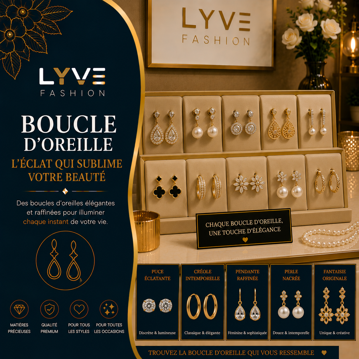 Boucles d'oreilles