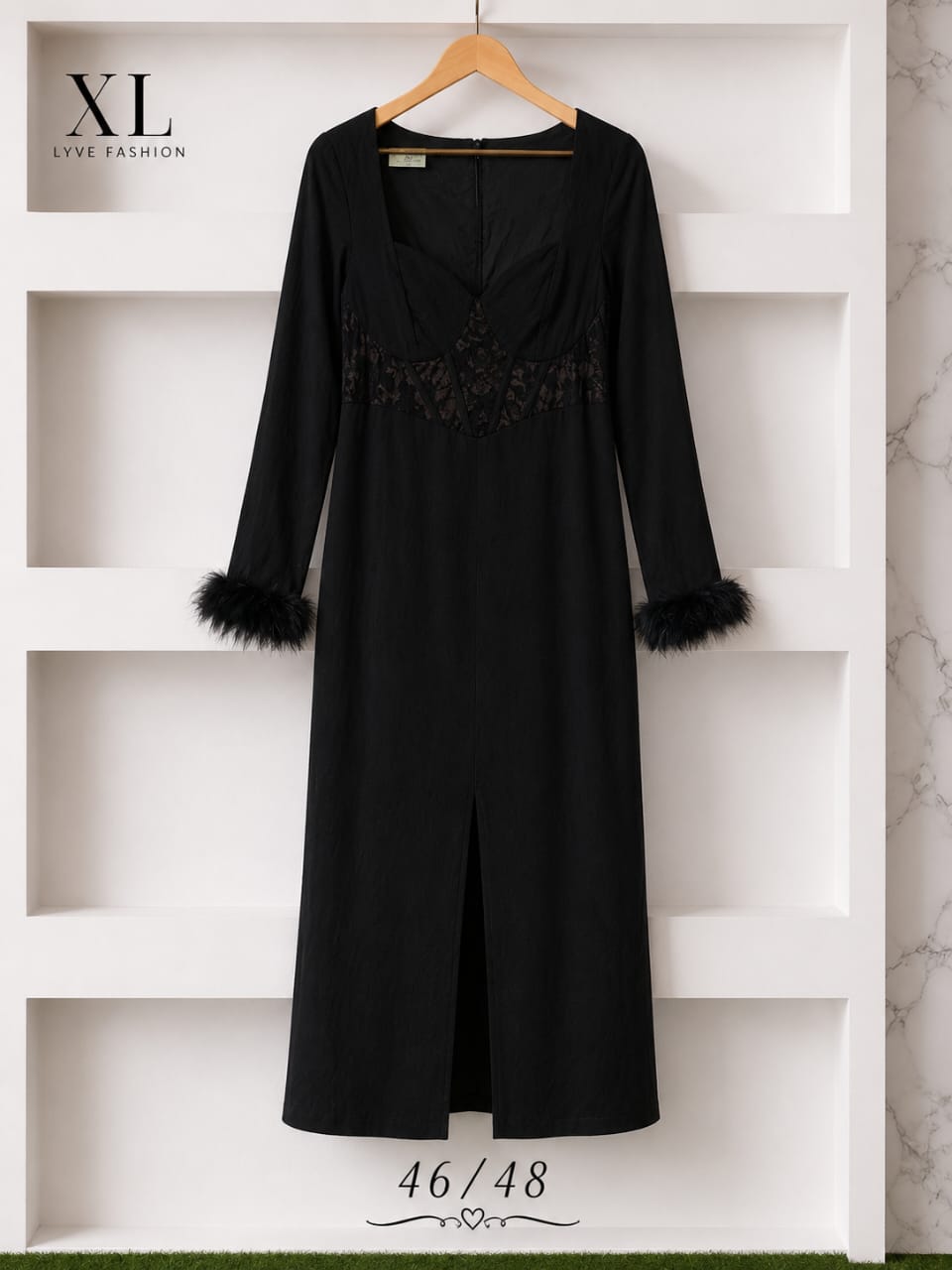 Robe de soirée noire