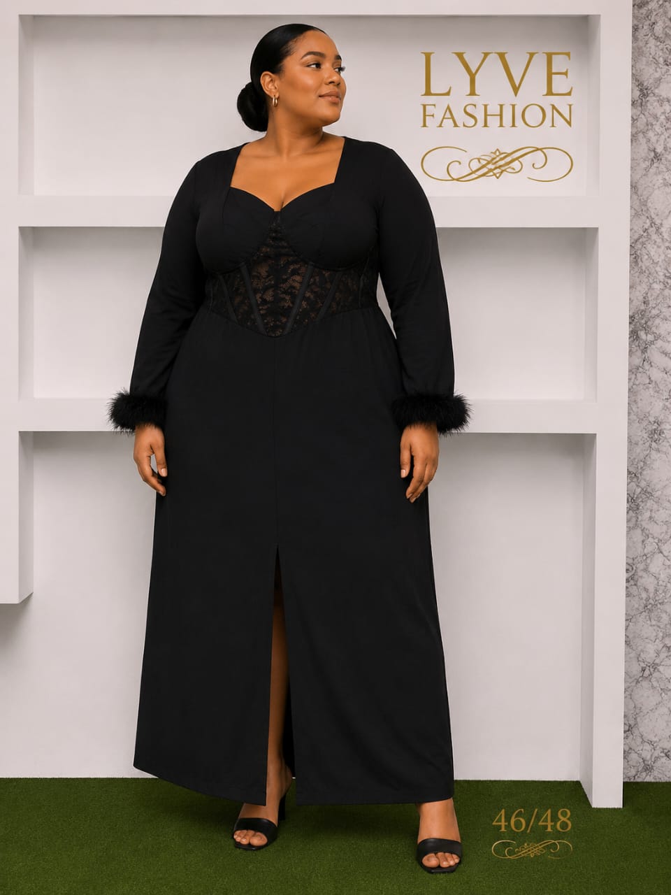 Robe de soirée noire
