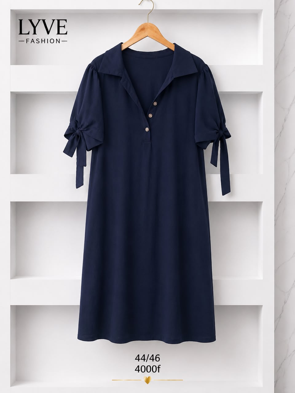 Robe chemise courte