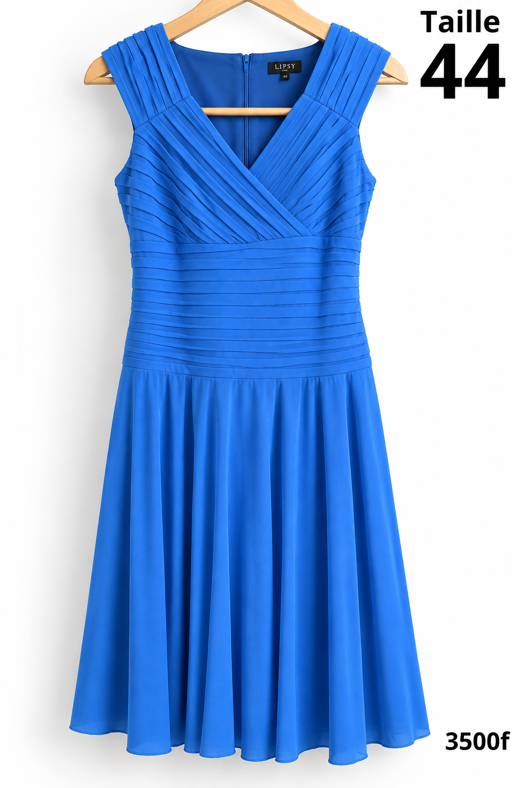 Robe de sortie plissée