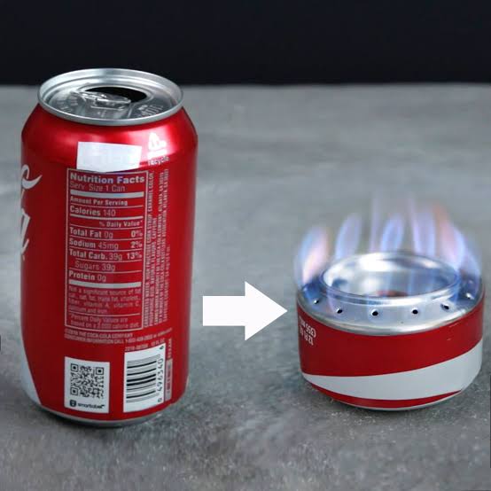 DIY Mini Stove Using a Cola Can