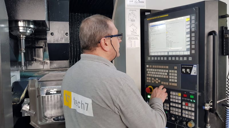 Precision CNC manufacturing facility