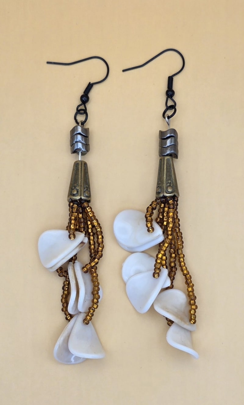 Earrings — Late August Riverbed