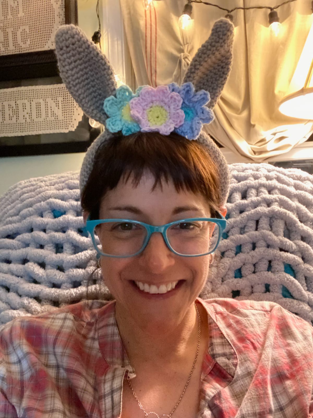 Bunny Ears Flower Crown - Image 1