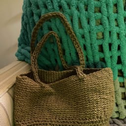 Farmers Market Jute Tote - Thumbnail 3