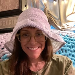 Lavender Dreams Floppy Hat - Thumbnail 1