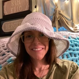 Lavender Dreams Floppy Hat - Thumbnail 2