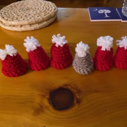 Mini Santa Hat Toppers - Thumbnail 2