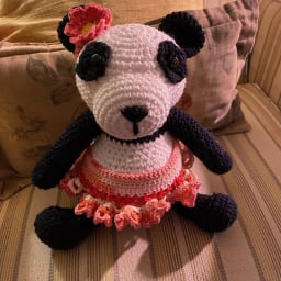Peony Panda in Flower Dress - Thumbnail 2