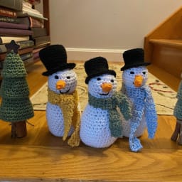 Sunny the Top Hat Snowman - Thumbnail 1