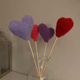 Valentine Heart Bouquet - Thumbnail 1