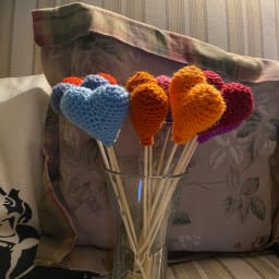 Valentine Heart Bouquet - Thumbnail 5