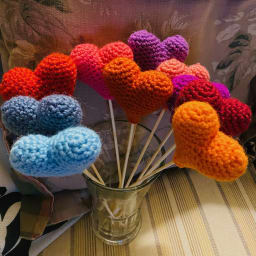 Valentine Heart Bouquet - Thumbnail 6