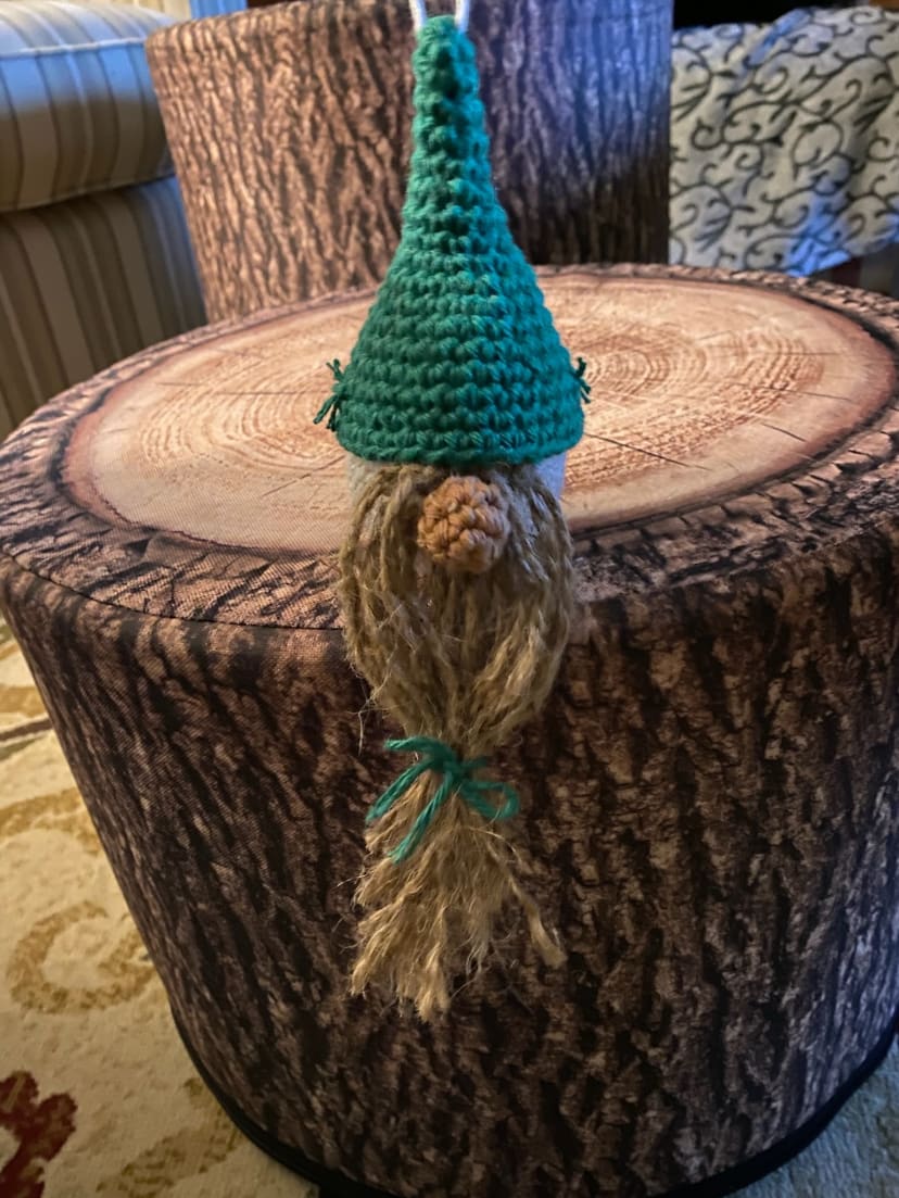 Forest Sage Gnome Ornament