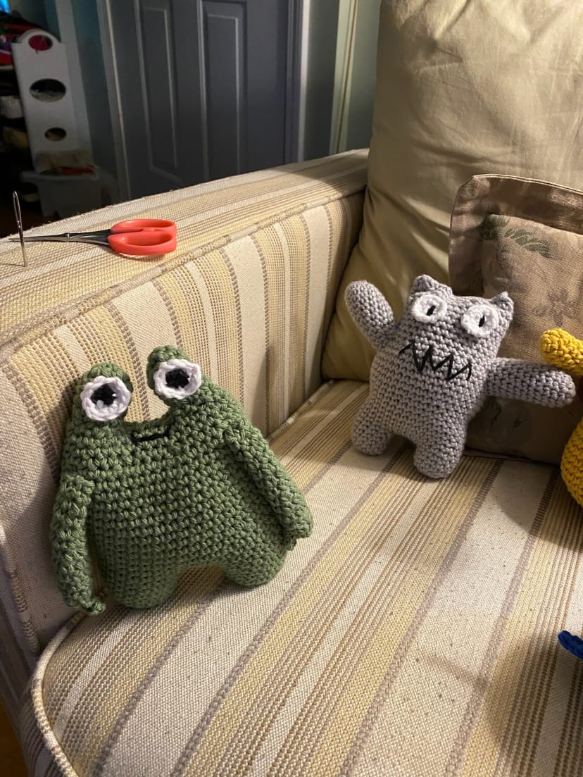 Fletcher the Frog Monster