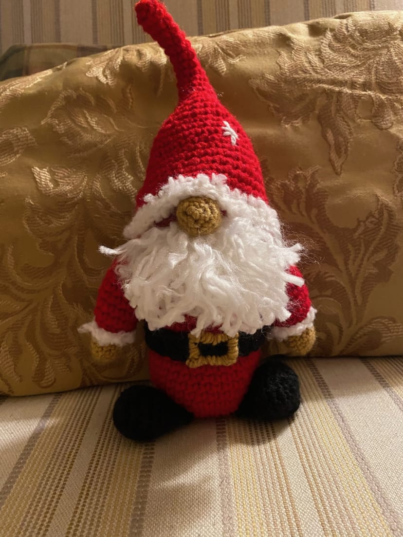 Jolly Santa Gnome