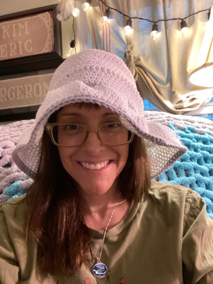 Lavender Dreams Floppy Hat