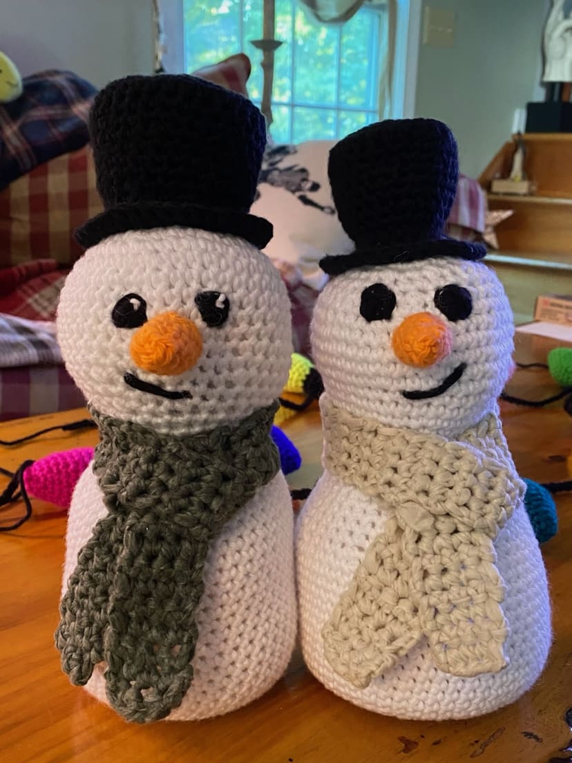 The Snowman Couple