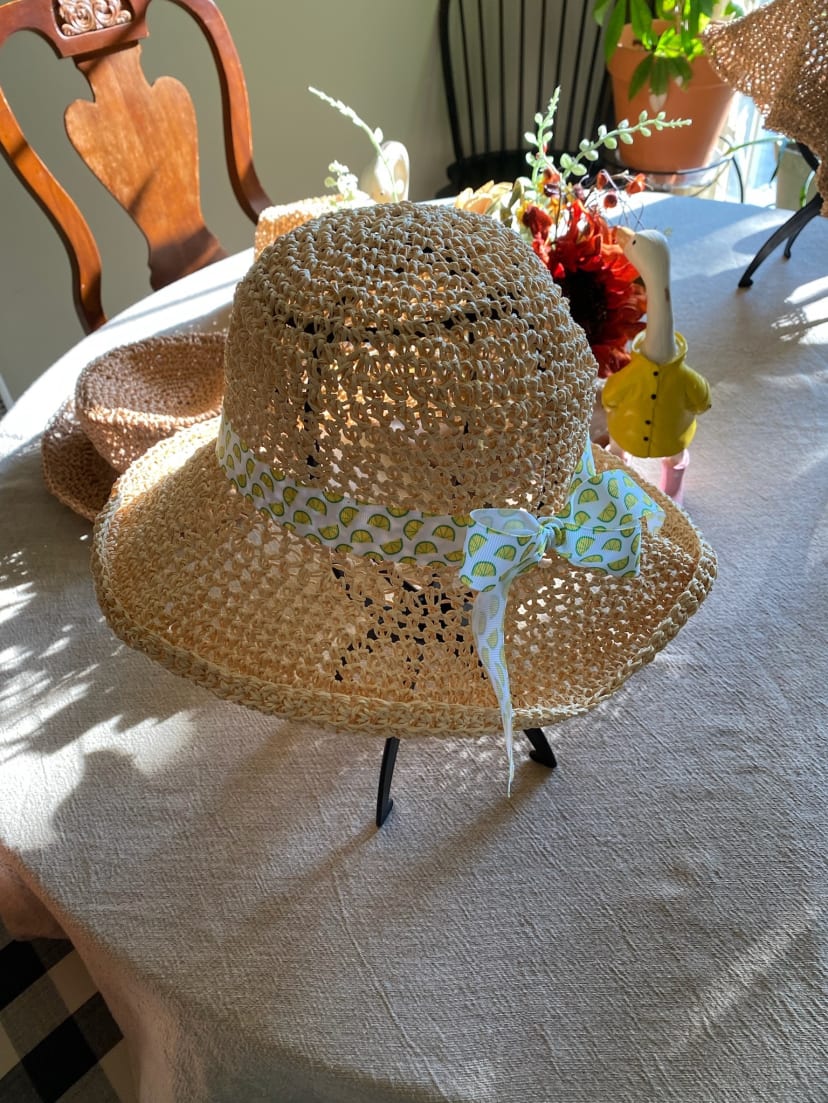 Lemon Drop Sun Hat