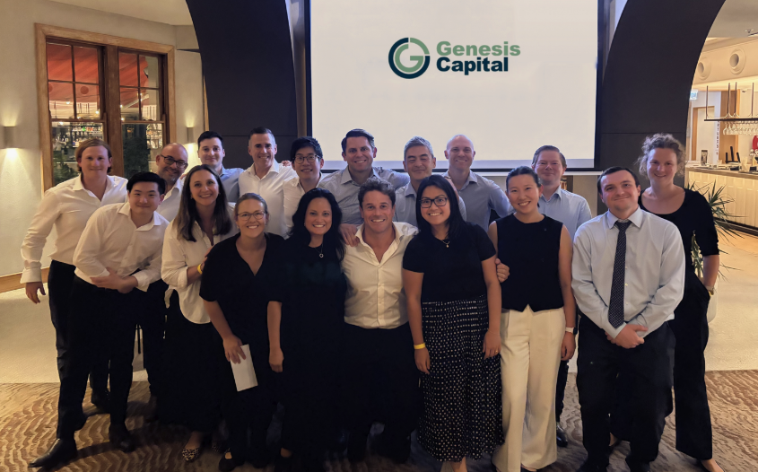 Will Austen hosting the Genesis Capital team event