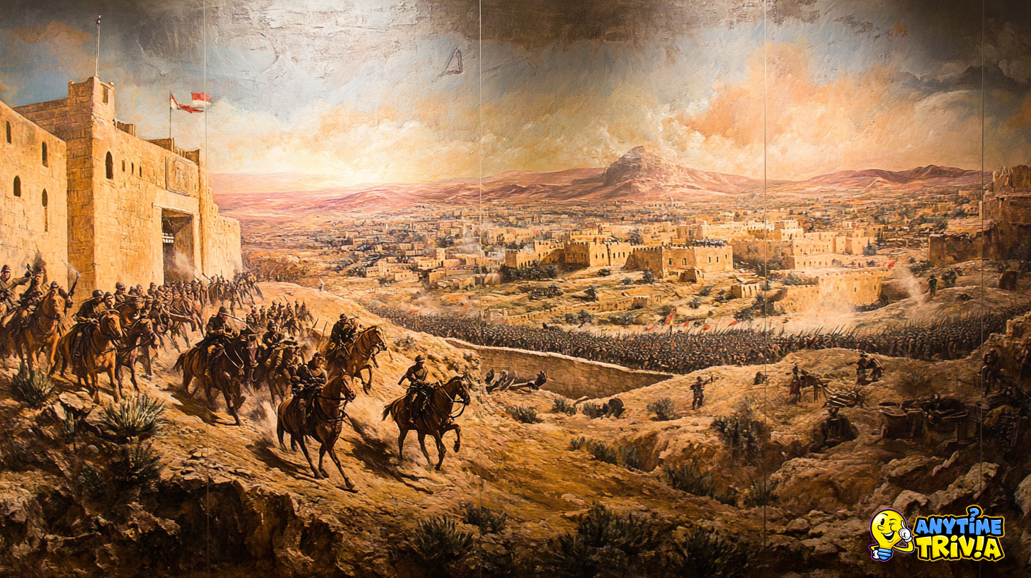 History: WW1-Battle of Beersheba