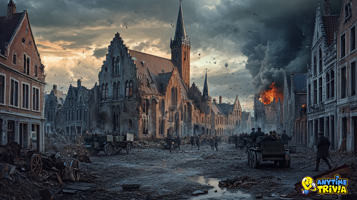 History: WW1-Battle of Ypres (First Battle)