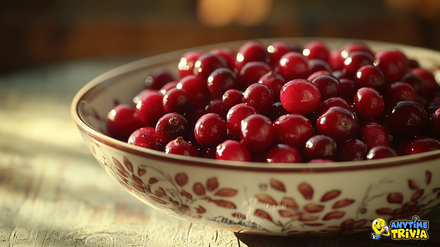 Seasonal: Thanksgiving - Cranberry Sauce Facts