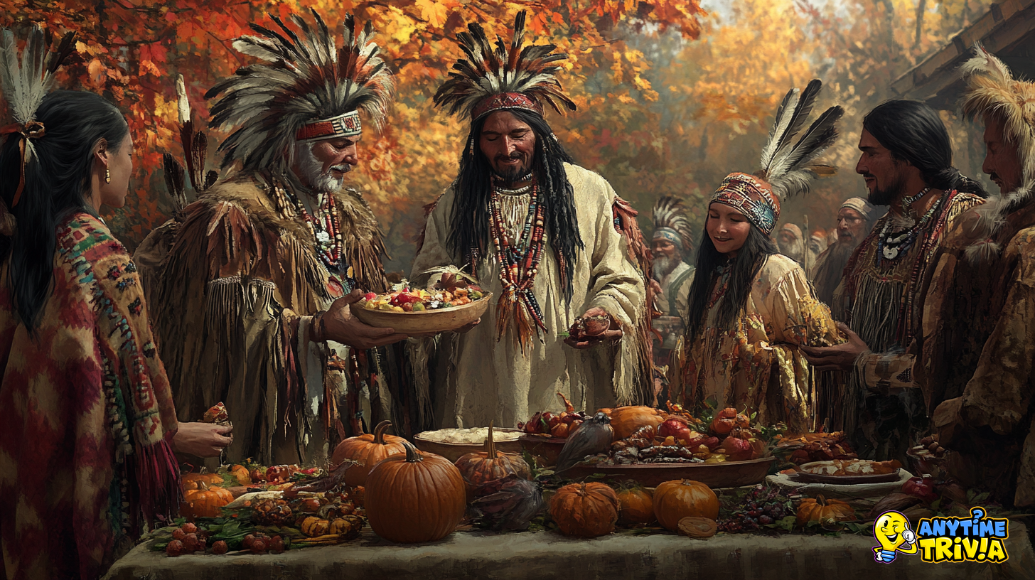 Seasonal: Thanksgiving - Pilgrims and Native Americans