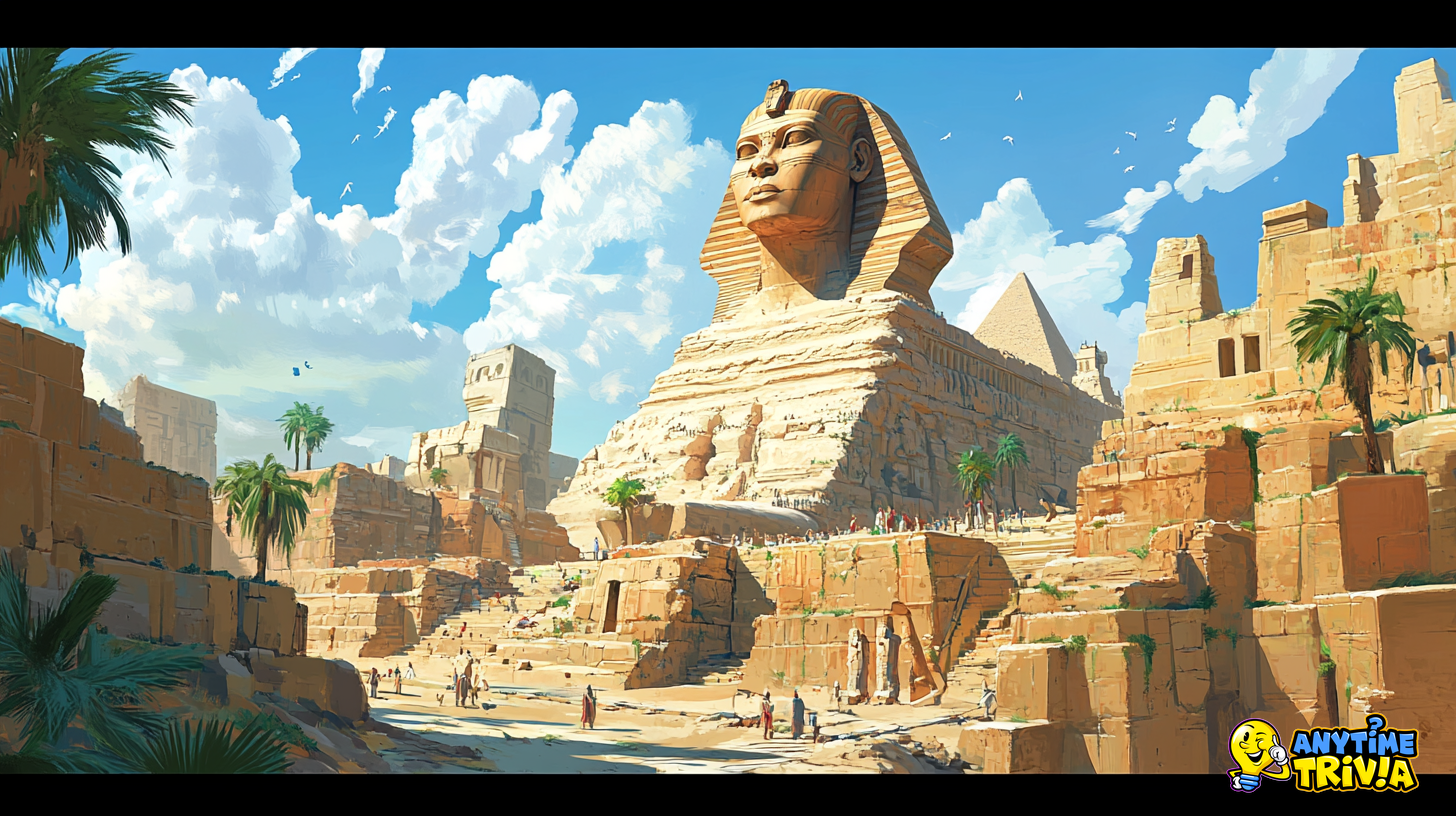 Geography: The Great Sphinx of Giza