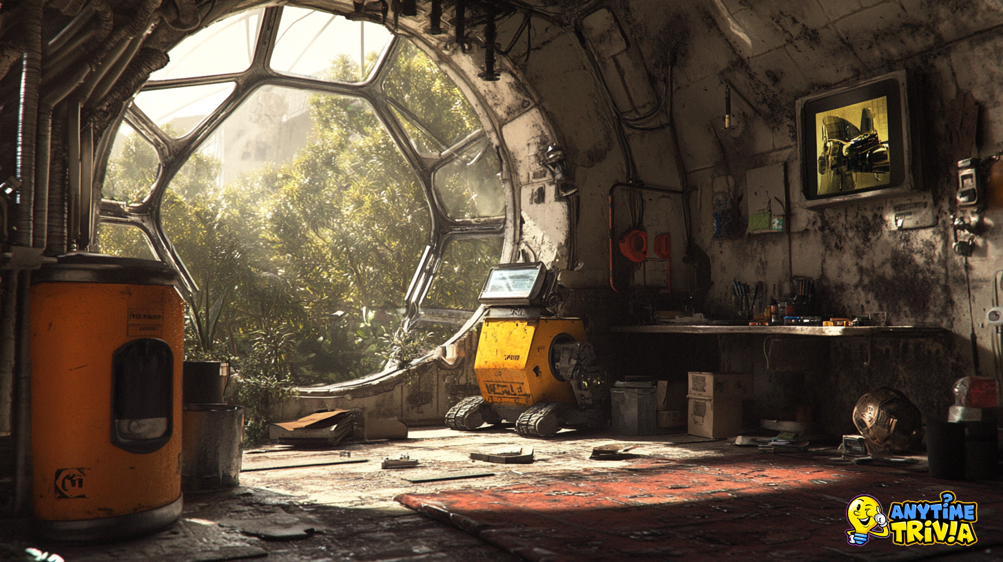 What is the name of the spacecraft WALL-E ends up traveling to?