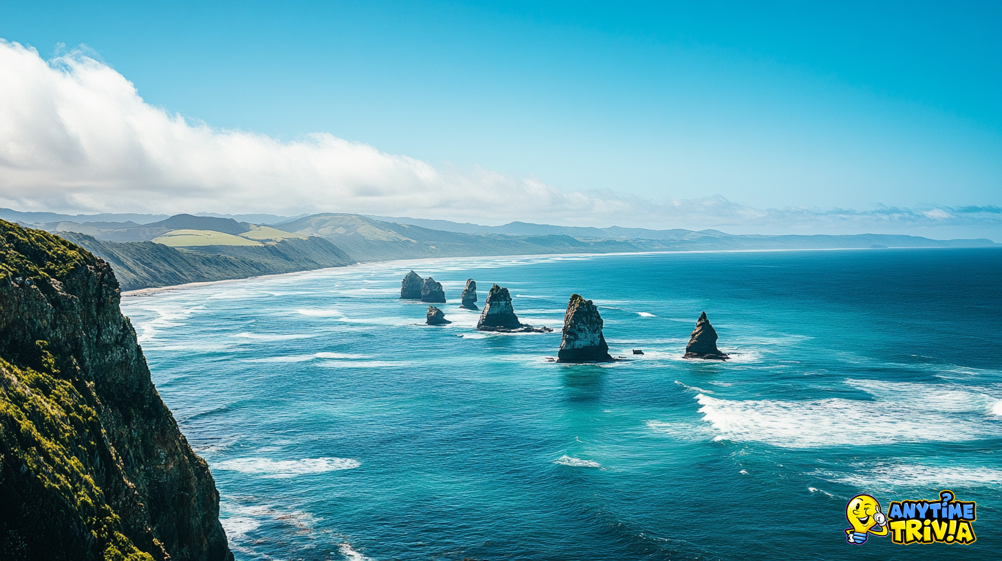Geography: The Tasman Sea