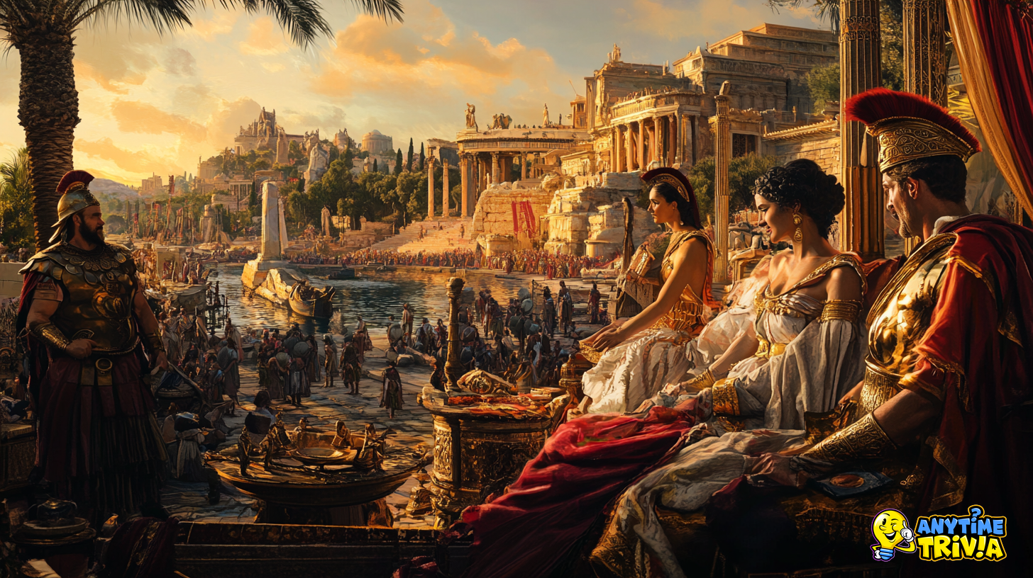 History: Cleopatra and Julius Caesar