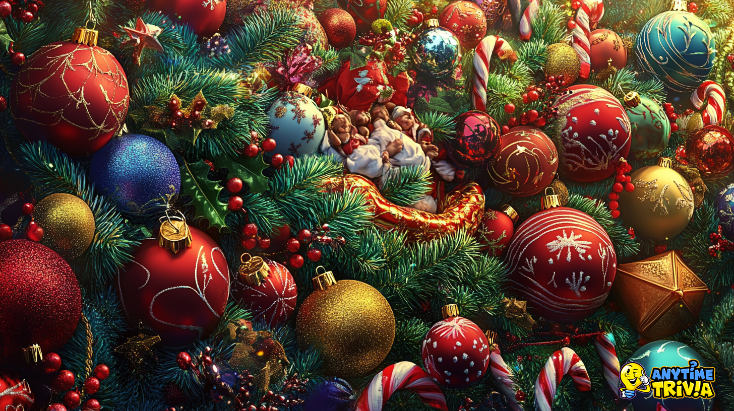 Which Christmas decoration, originating from Germany, became a popular 19th century American tradition?