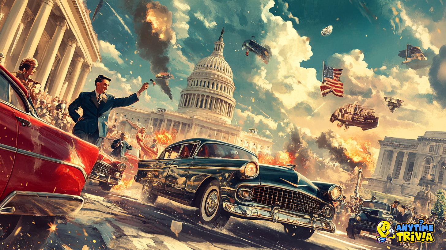 Which US President declared in a 1957 speech that any free nation under attack would receive help from the USA?
