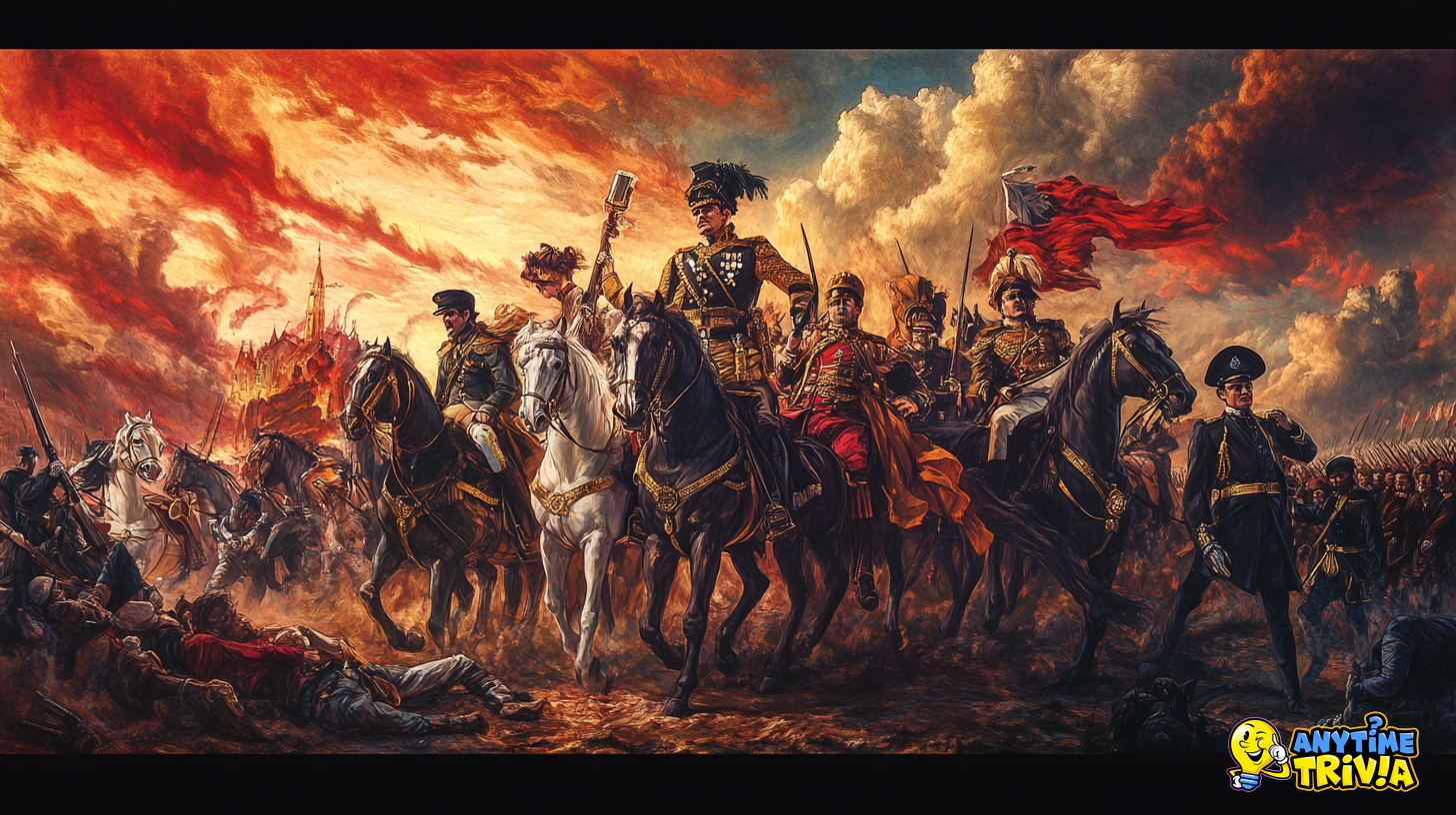 Which legendary French military leader met his downfall at the Battle of Waterloo?