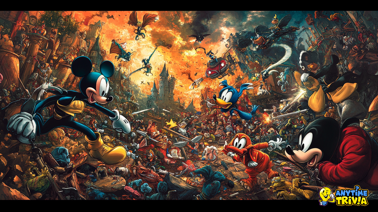Cartoons: Famous Crossovers