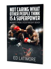 Not Caring What Other People Think is a Superpower book cover