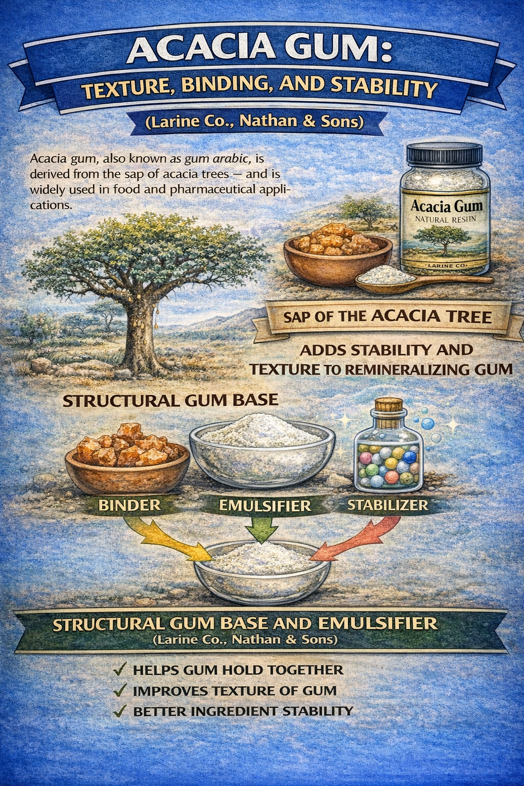 Acacia gum