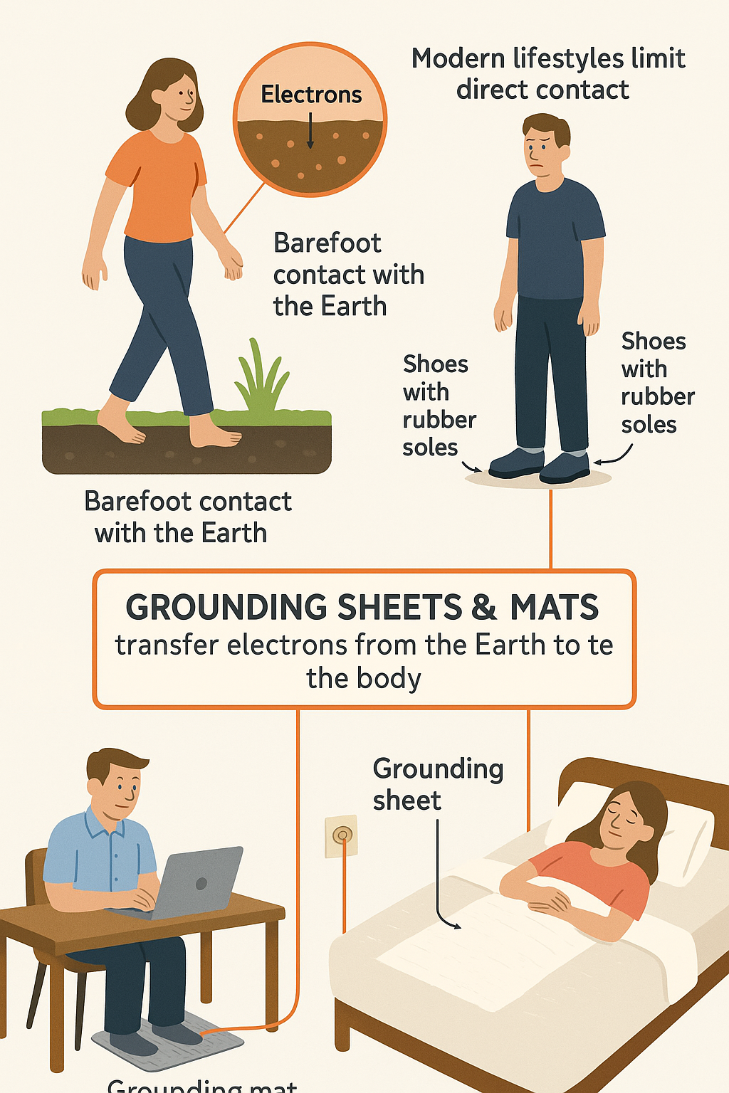 How grounding mats and grounding sheets work