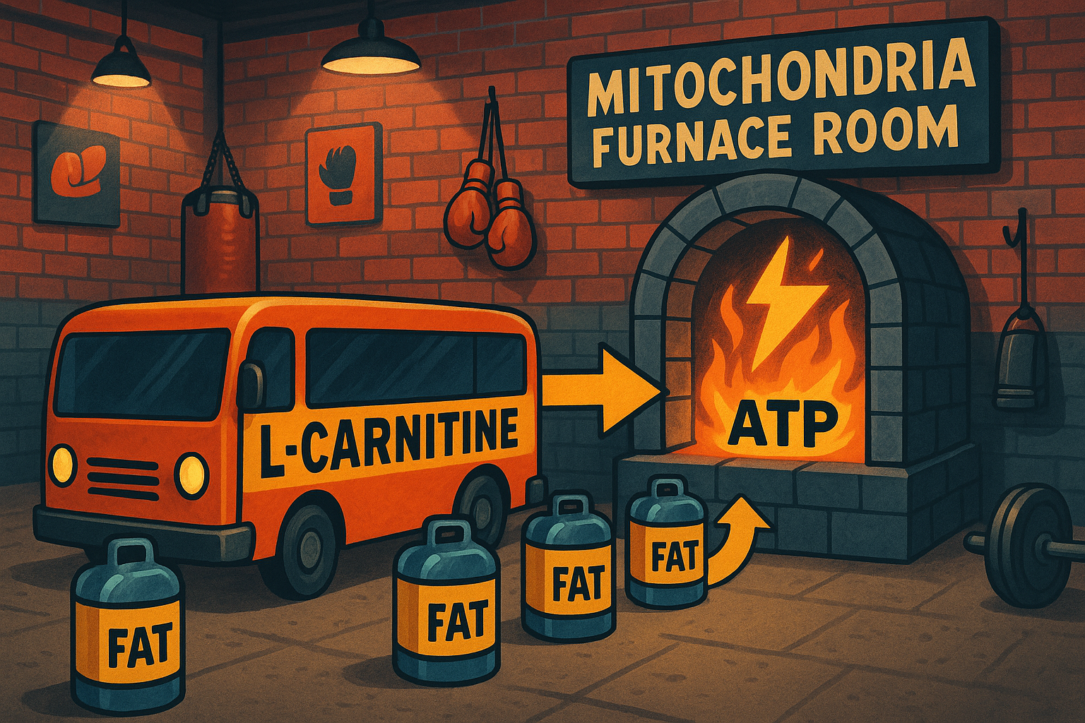 l-carnitine burning fat