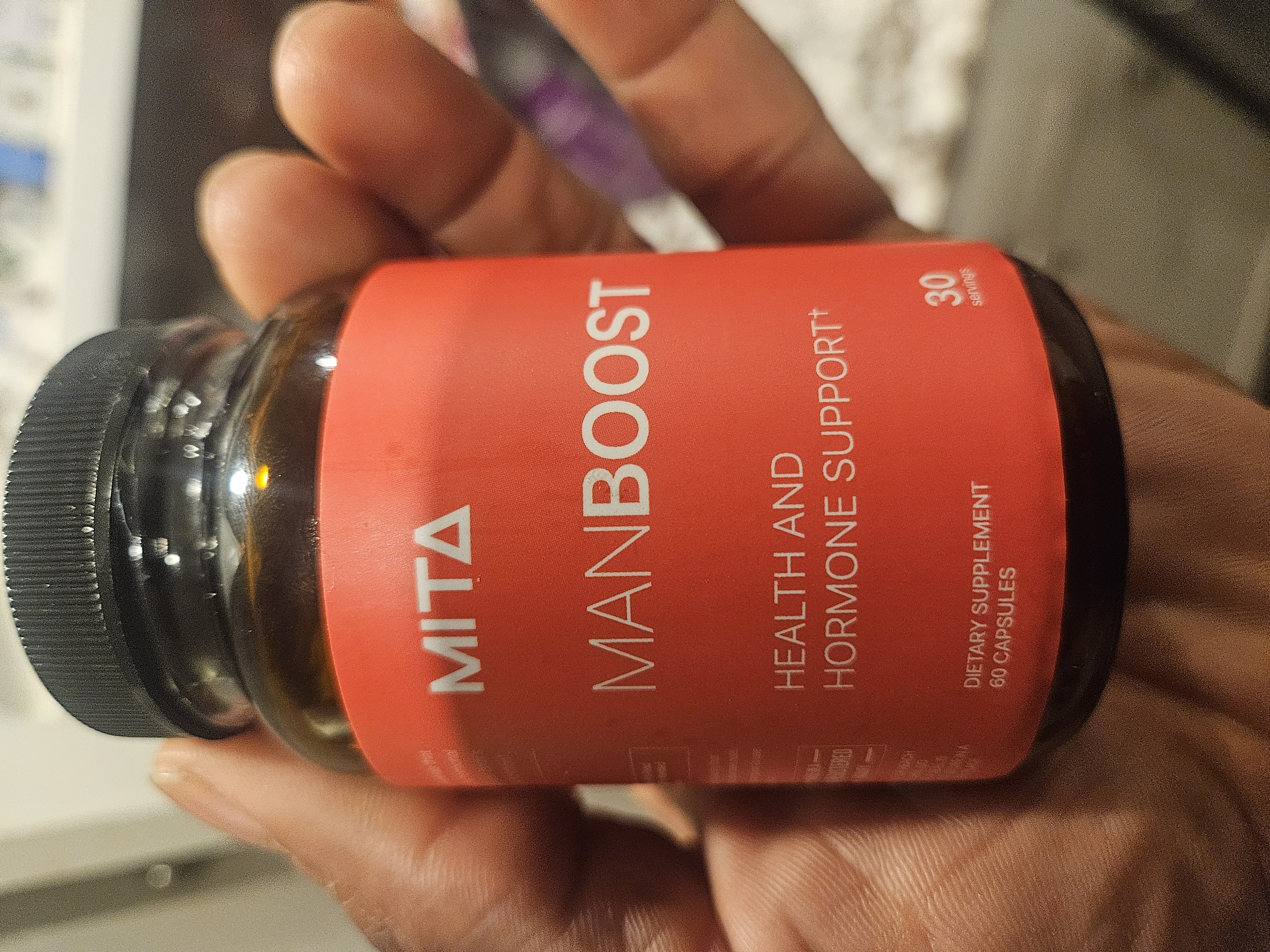 Man Boost Boxing supplement