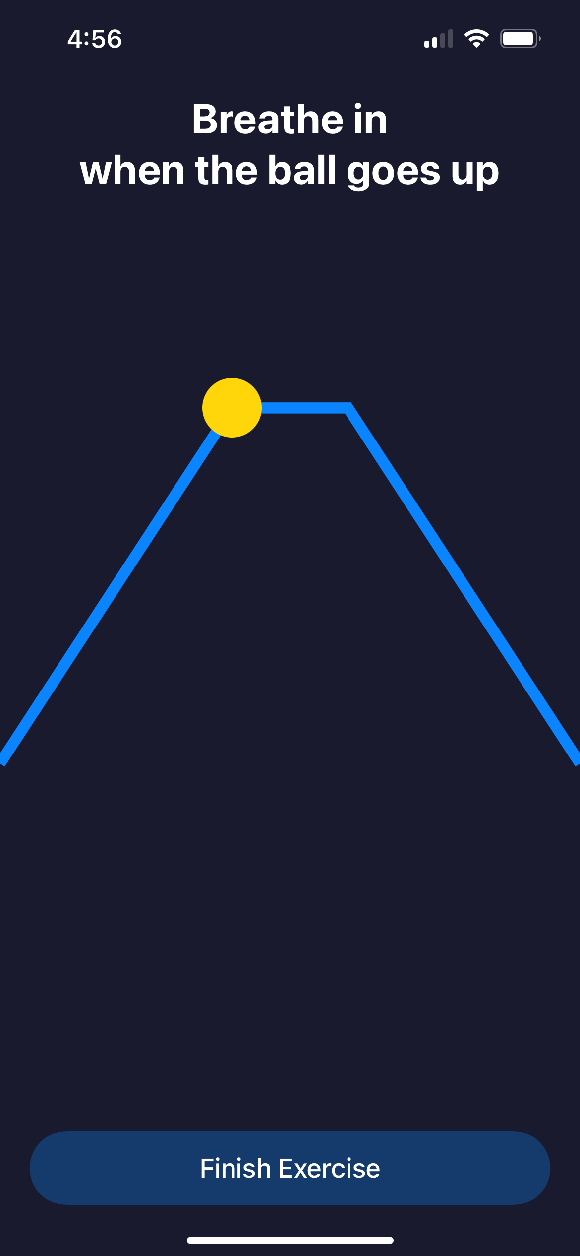 Quittr breathinig exercise