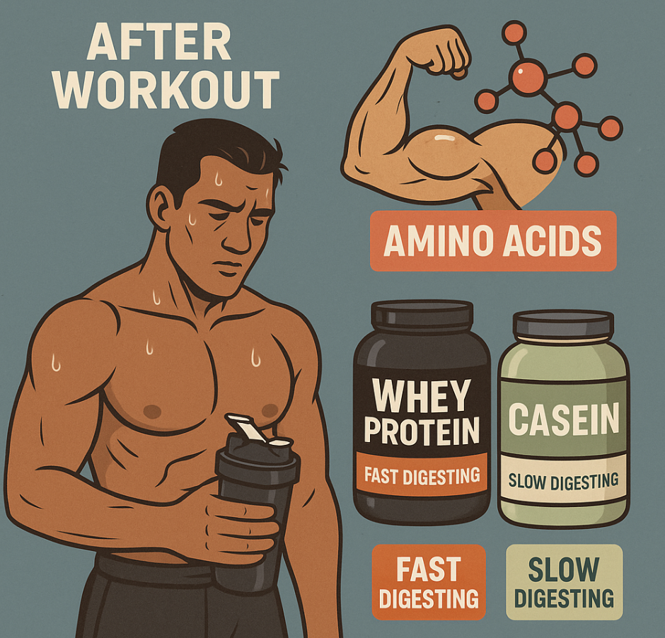 Speed of protein digested