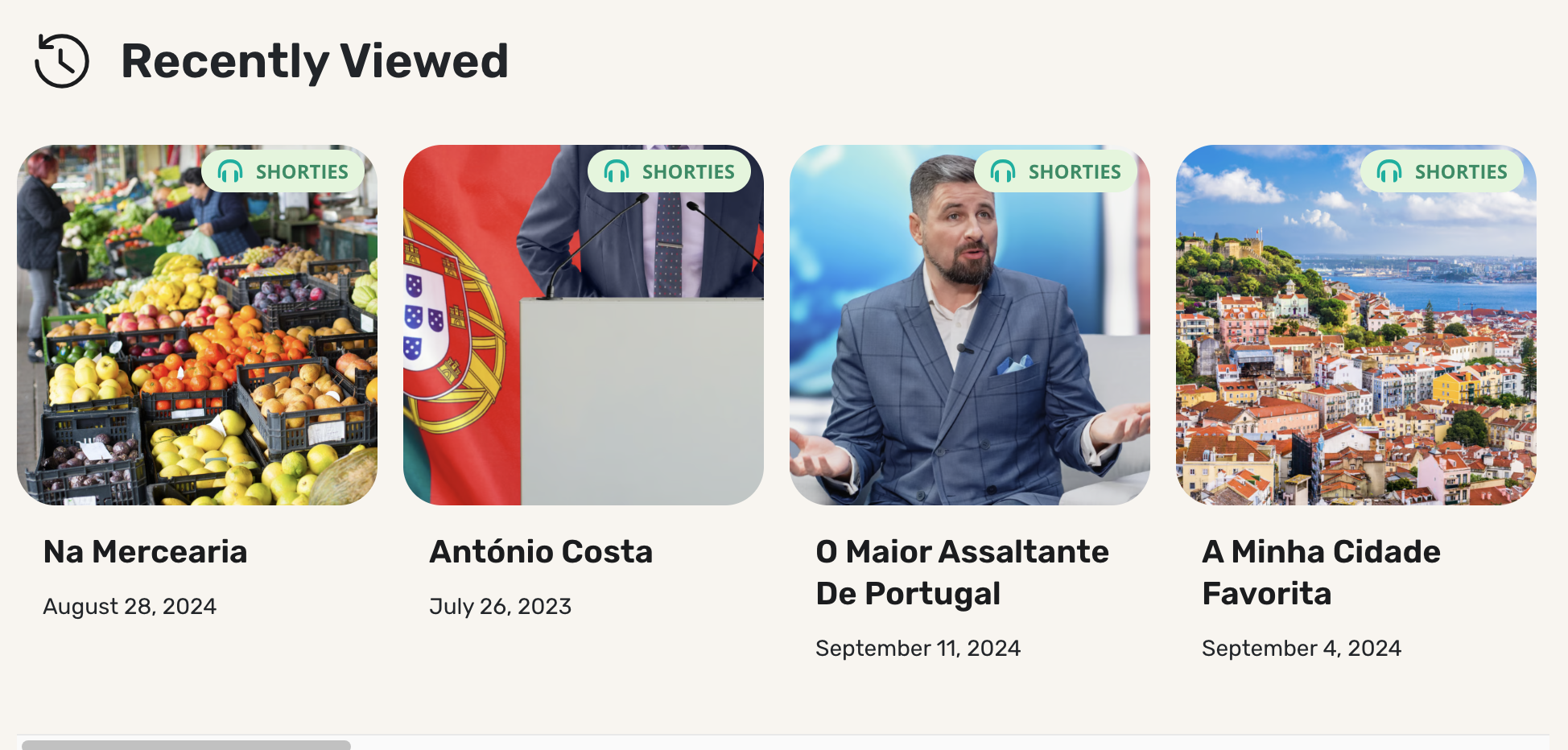 Using Outty to learn Portuguese