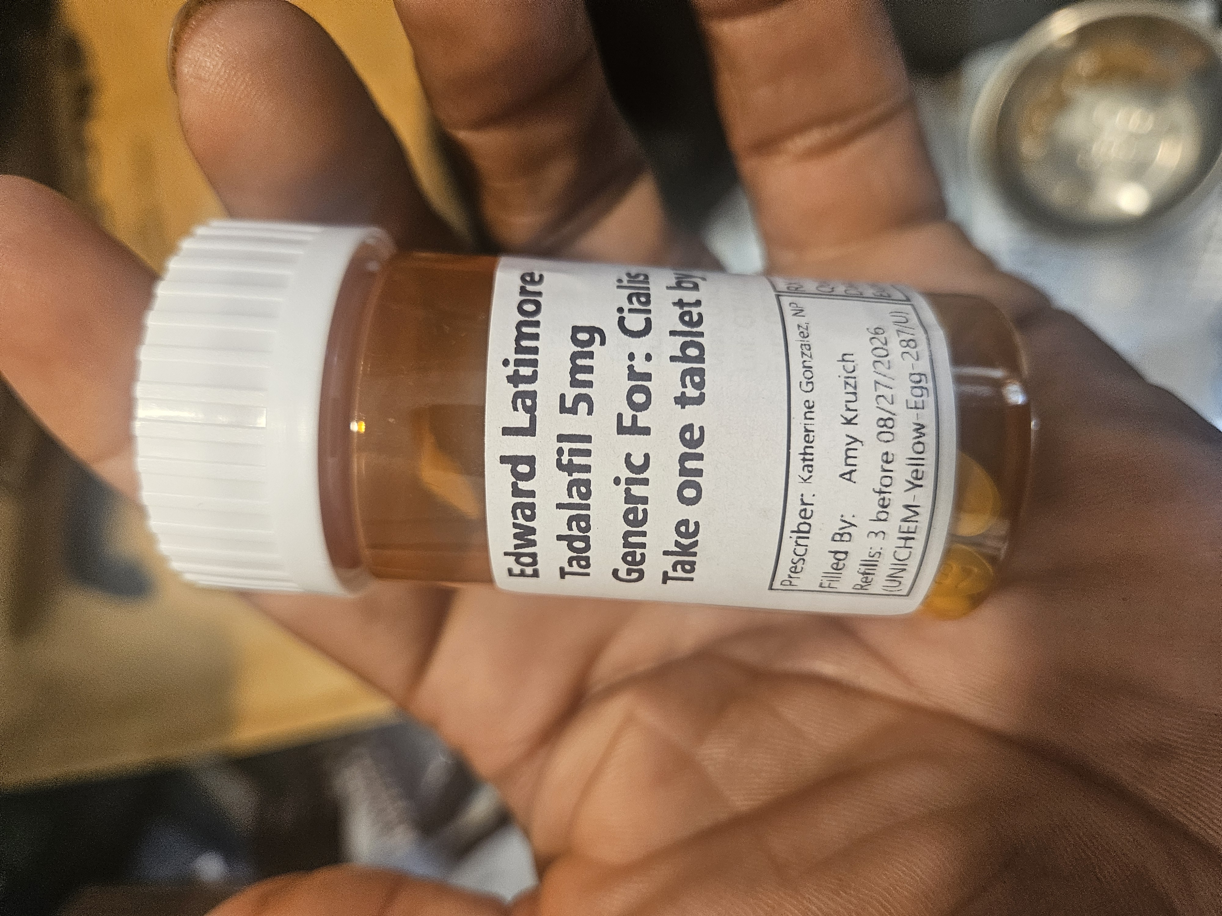 Tadalafil for boxing