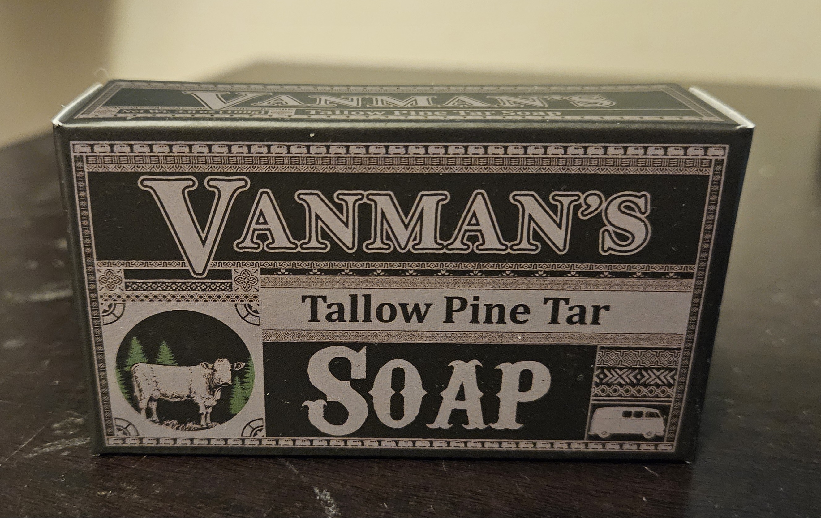 van man pine tar soap